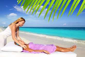 Feel as though you've been whisked away to a tropical island paradise!  Relax and de-stress with massage
